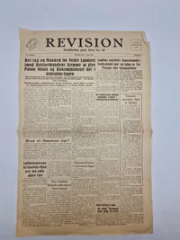 Lot originale blade fra “Revision” som var kendt for at hjælpe tidligere Frikorps folk mm.