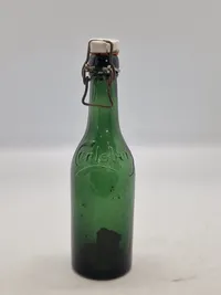 Sjælden grøn carlsberg flaske