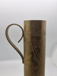 Originalt ww1 trenchart hylster lavet som kande