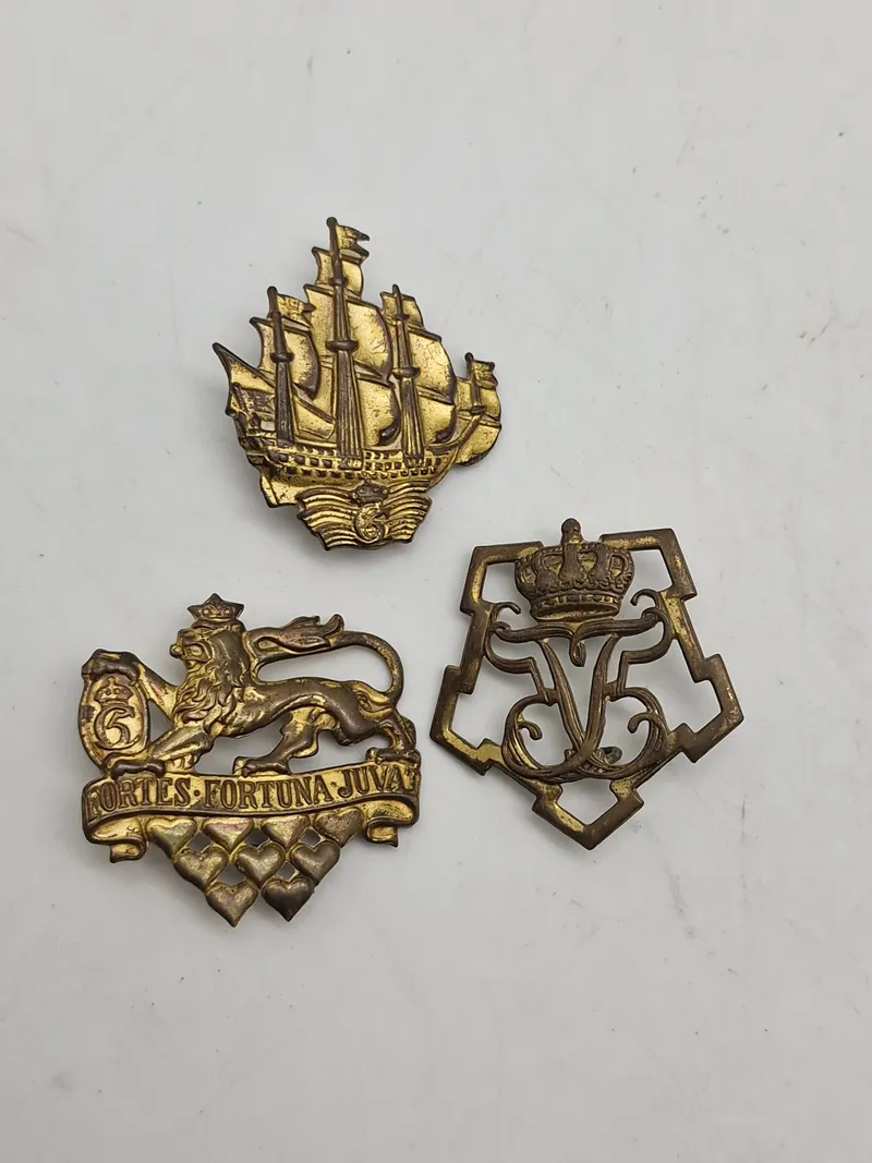 Samling regimentsmærker
