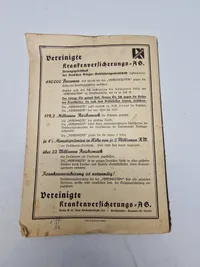 Original tysk ww2 kalender