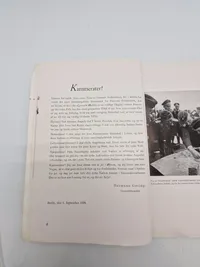 Original tysk ww2 bog på dansk