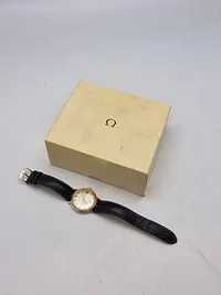 Original Omega seamaster Herreur  manuelt optræk, uret går på auktionstidspunktet men der ydes ingen garanti