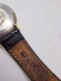 Original Omega seamaster Herreur  manuelt optræk, uret går på auktionstidspunktet men der ydes ingen garanti