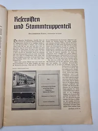 Originalt Tysk WW2 blad