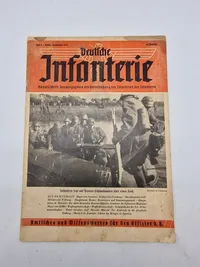 Originalt Tysk WW2 blad