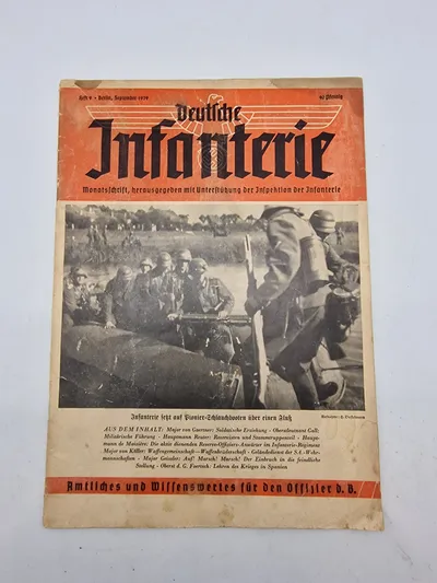 Originalt Tysk WW2 blad