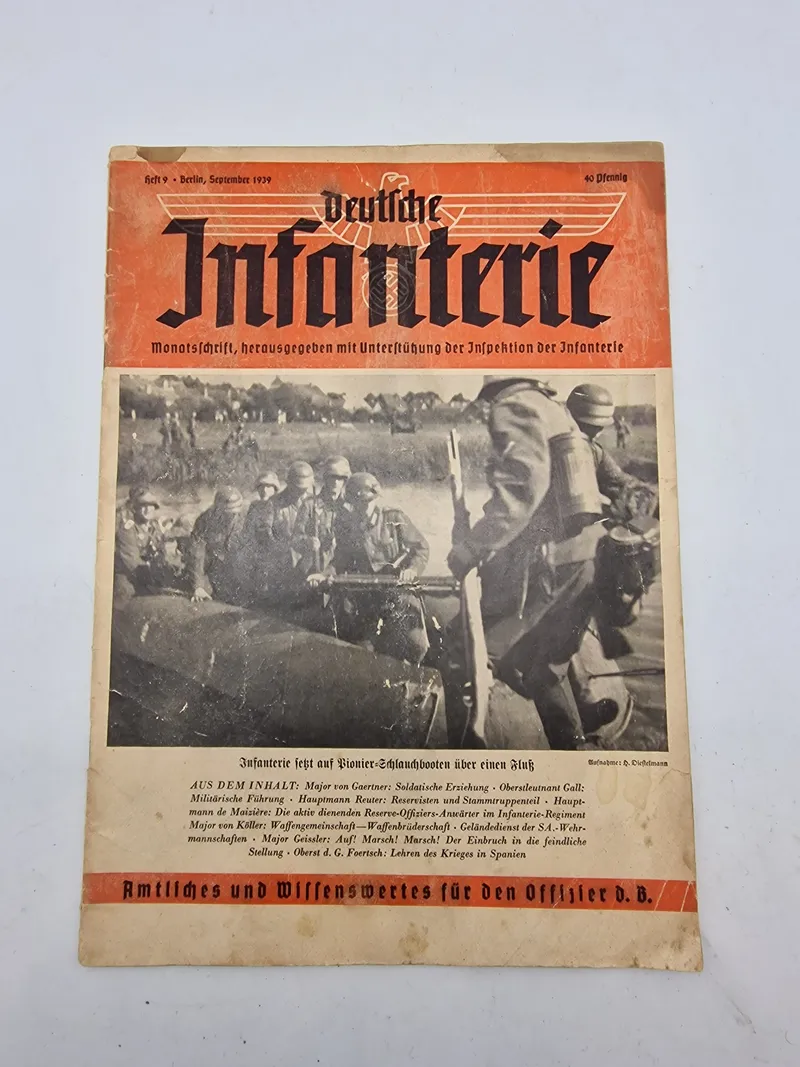 Originalt Tysk WW2 blad