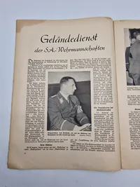 Originalt Tysk WW2 blad