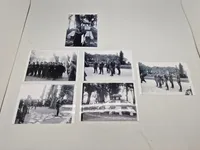 Samling Indvigelse af mindehøjen Høvelte fotos fremkald fra de originale negativer