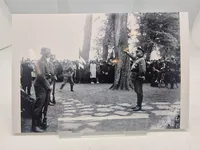 Samling Indvigelse af mindehøjen Høvelte fotos fremkald fra de originale negativer