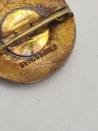 Original Dansk DNSAP partimærke Heimburger WW