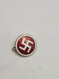 Original Dansk DNSAP partimærke Heimburger WW