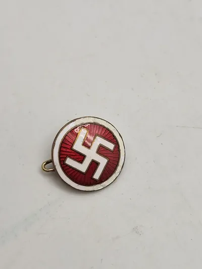 Original Dansk DNSAP partimærke Heimburger WW