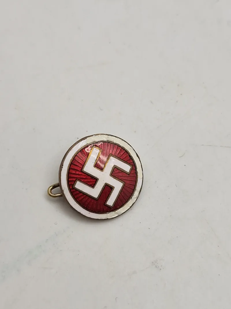 Original Dansk DNSAP partimærke Heimburger WW