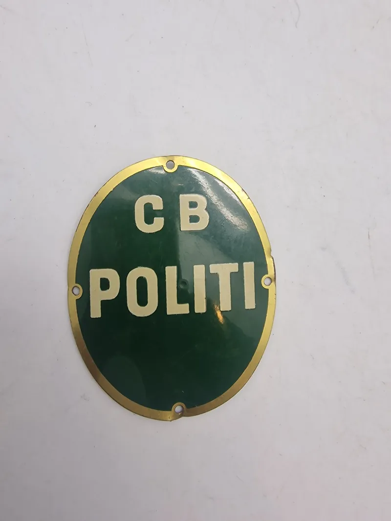 Originalt CB politi WW2