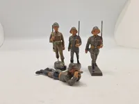 Originale linoliumsfigurer - ww2