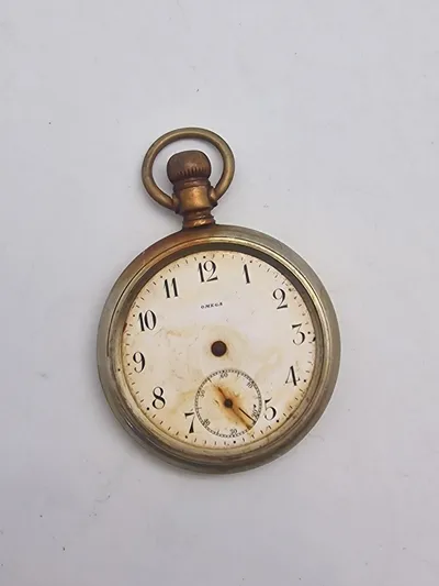 Omega militært lommeur, loftfund