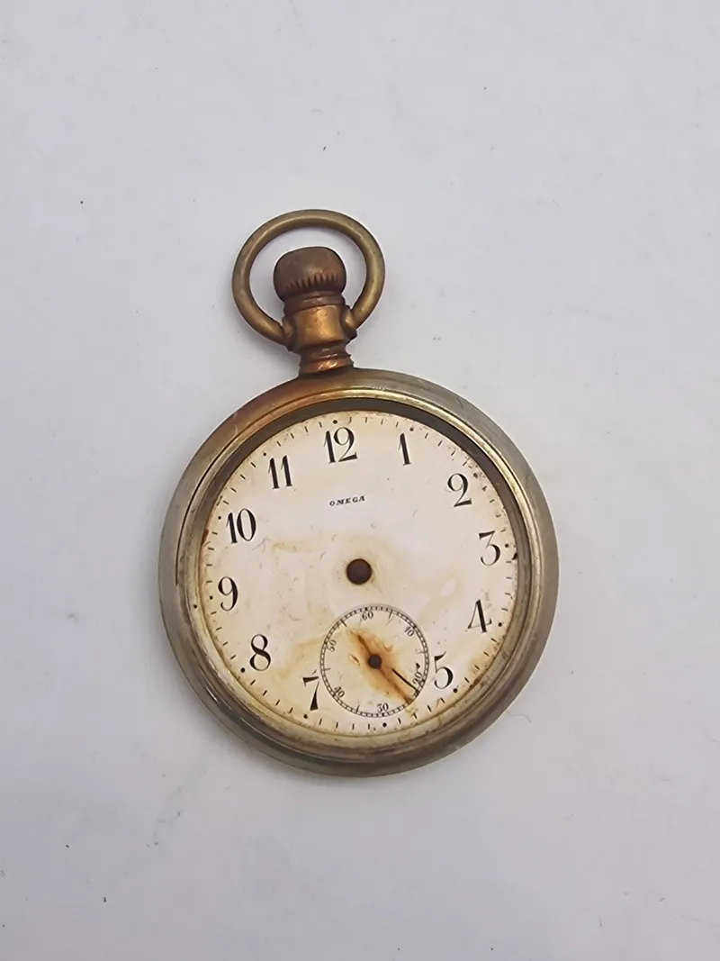 Omega militært lommeur, loftfund