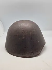 Original dansk ww2 sabotage vagts hjelm fra Hærens Krudtværk - ekstremt sjælden