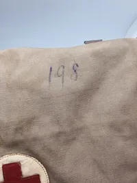 Original svensk webbing førstehjælpstaske - Brigaden