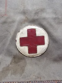 Original svensk webbing førstehjælpstaske - Brigaden