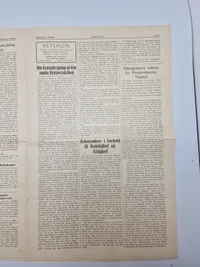 Lot originale blade fra “Revision” som var kendt for at hjælpe tidligere Frikorps folk mm.