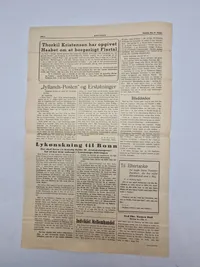 Lot originale blade fra “Revision” som var kendt for at hjælpe tidligere Frikorps folk mm.