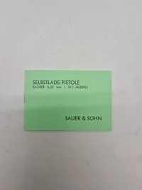 Sauer & Sohn selvladepistol