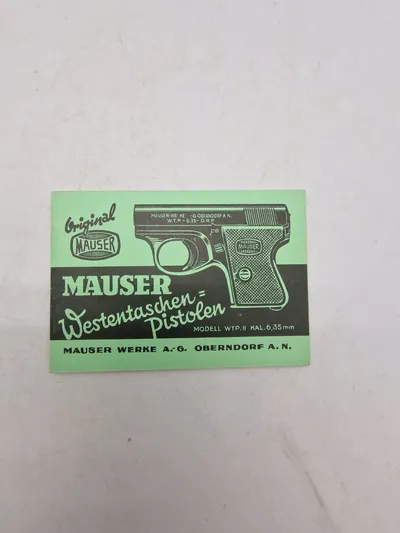 Mauser pistol