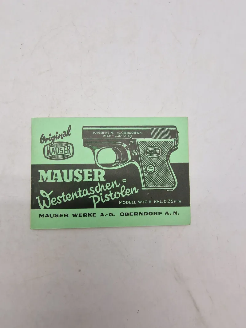 Mauser pistol