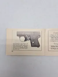 Mauser pistol