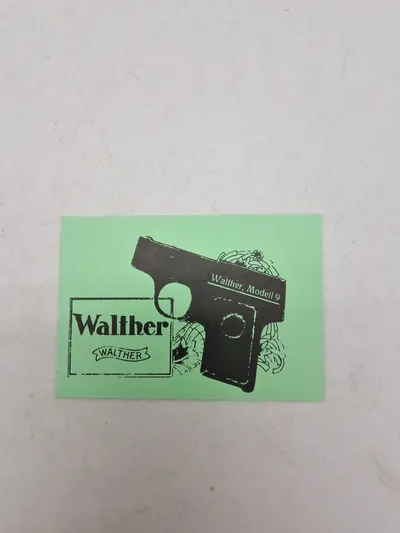 Walther pistol