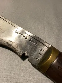 Gorkha Army Kuhkri kniv - original???