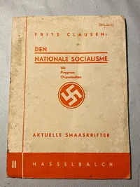 Originalt hæfte - Den Nationale Socialisme