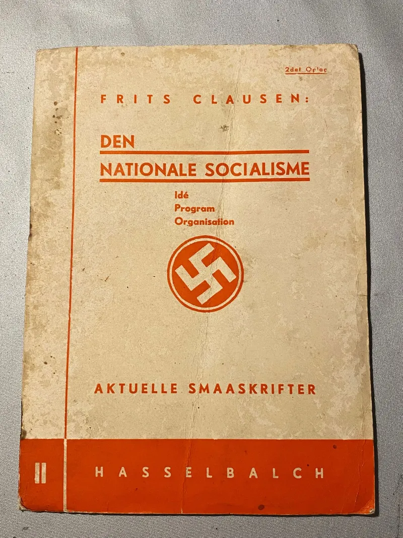 Originalt hæfte - Den Nationale Socialisme