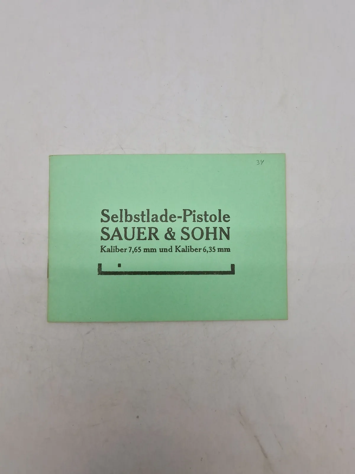 Sauer & Sohn pistol