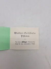 Walther pistol