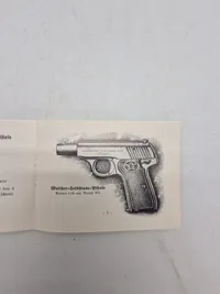 Walther pistol