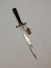 Original Dansk Dolk for model 1870 for underlæger og underdyrlæger