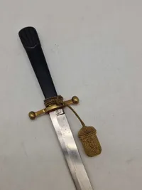 Original Dansk Dolk for model 1870 for underlæger og underdyrlæger