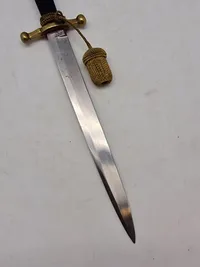 Original Dansk Dolk for model 1870 for underlæger og underdyrlæger