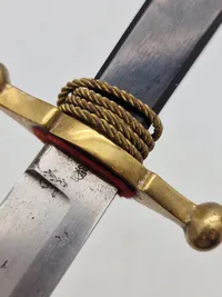 Original Dansk Dolk for model 1870 for underlæger og underdyrlæger
