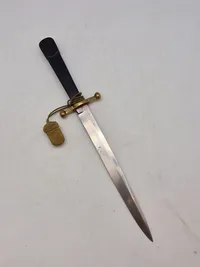 Original Dansk Dolk for model 1870 for underlæger og underdyrlæger