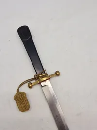 Original Dansk Dolk for model 1870 for underlæger og underdyrlæger
