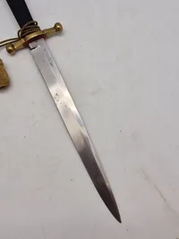Original Dansk Dolk for model 1870 for underlæger og underdyrlæger