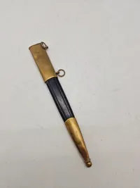 Original Dansk Dolk for model 1870 for underlæger og underdyrlæger