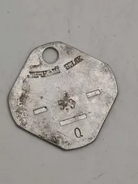 Original sjælden russisk WW2 id brik