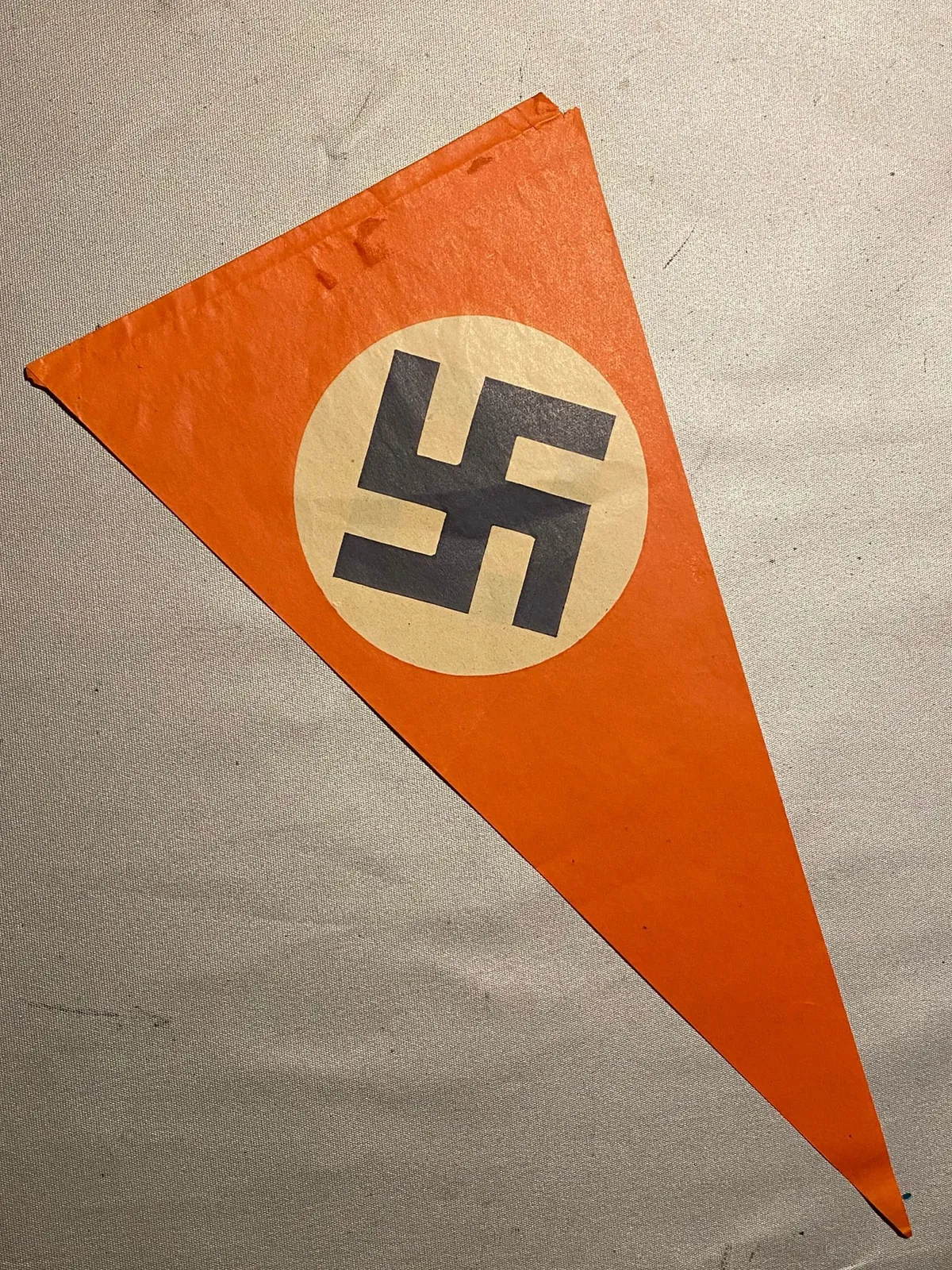 Original tysk papirvimpel fra 1930’erne