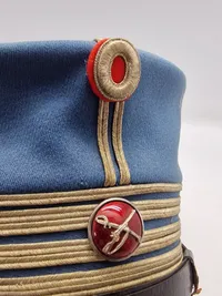 Original Dansk Kepi for oberst i rytteriet